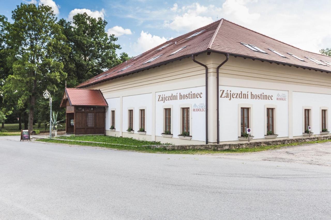 Pivovar A Penzion Grasel Český Rudolec Exterior foto