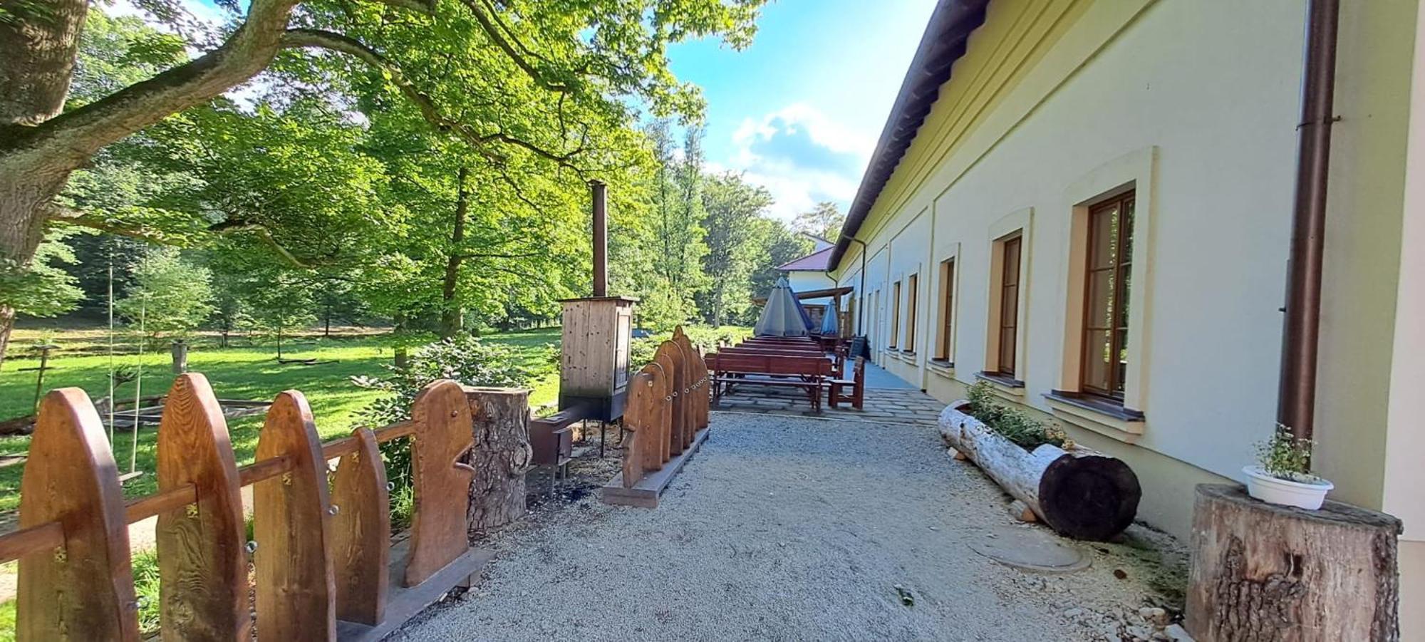 Pivovar A Penzion Grasel Český Rudolec Exterior foto
