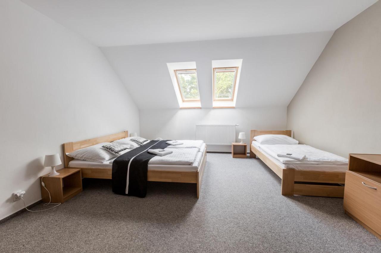 Pivovar A Penzion Grasel Český Rudolec Exterior foto
